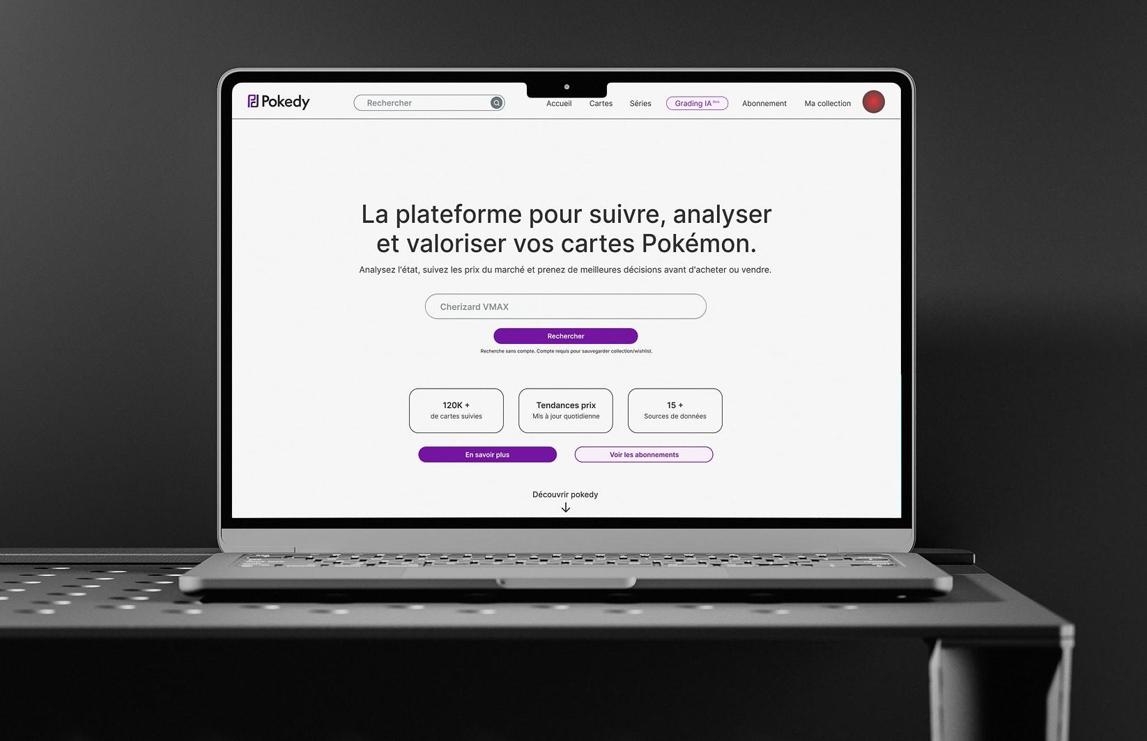 Capture 1 du projet Pokedy